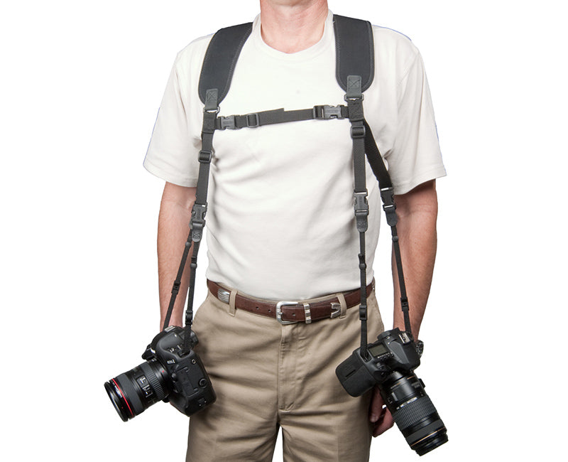 Dual Harness - for Carrying Two Cameras
